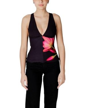 Desigual Polyester Top - Black