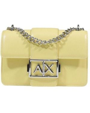 ARMANI EXCHANGE Polyester Handbag - Yellow