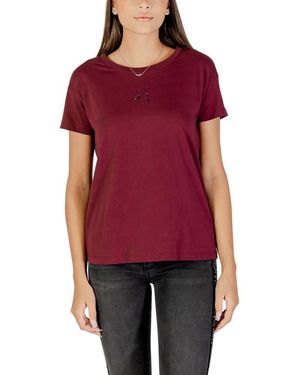 ARMANI EXCHANGE Bordeaux Cotton T - Red