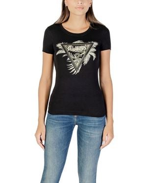 Guess Black Cotton T
