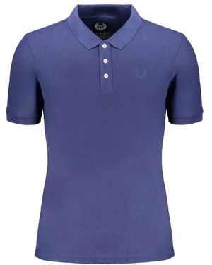 Gianmarco Venturi Cotton Polo Shirt - Blue