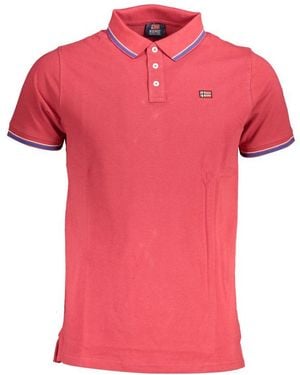 Norway 1963 Cotton Polo Shirt - Pink