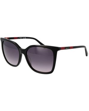 GANT Square Sunglasses Gradient Lenses - Black