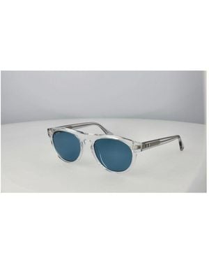 Web Acetate Sunglasses - Blue