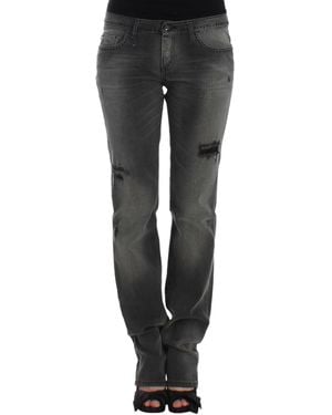 CoSTUME NATIONAL Straight Leg Jeans Grey Sig12557