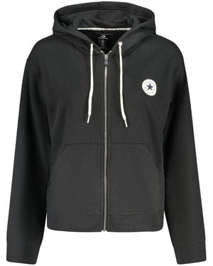 Converse Black Cotton S Hoodie