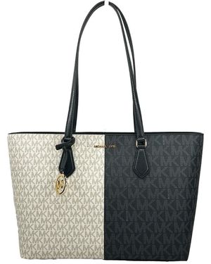 Michael Kors Sheila Large Signature Tote Bag - Black
