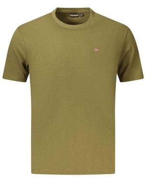 Napapijri Verde Organic Cotton Men T - Green