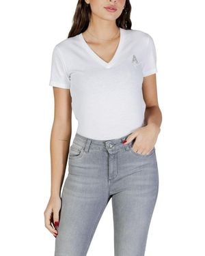 ARMANI EXCHANGE Cotton T-Shirt - Blue
