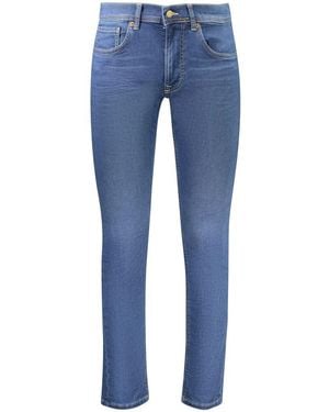 Pepe Jeans Blu Cotton Men Jeans - Blue