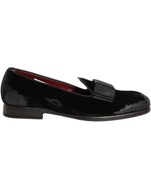 Dolce & Gabbana Black Velvet Loafers Formal Men Dress Shoes