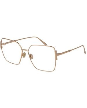 Tod's Gold Metal Glasses (frames) - Metallic