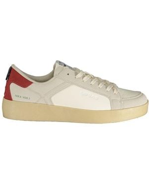 Gas White Polyurethane Men Sneaker - Multicolor