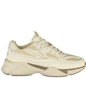 Fila White Polyester Men's Sneaker