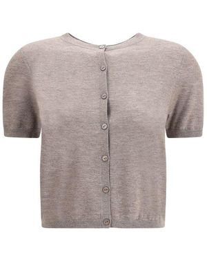 Lisa Yang Charlotte Cardigan - Gray