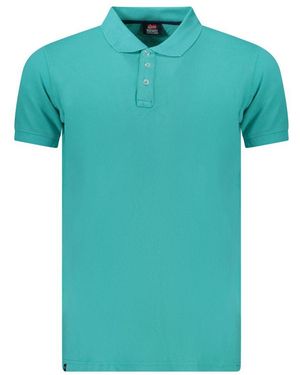 Norway 1963 Azzurro Cotton Men Polo - Blue