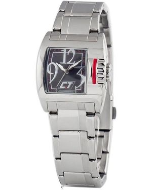 Chronotech Silver Steel Watch - Gray