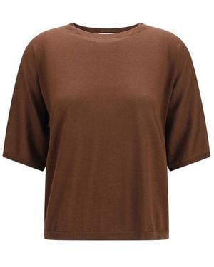 Brunello Cucinelli Brown Cashmere Sweatshirt