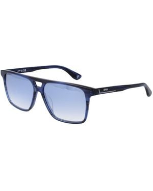 BMW Blue Acetate Sunglasses