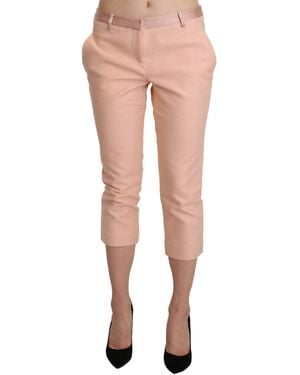 Ermanno Scervino Chic Skinny Capri Pants - Multicolor