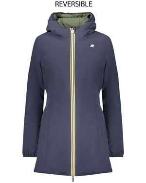 K-Way Blue Nylon 's Jacket - S