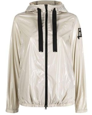 Herno Beige Polyamide Shell Jacket - White