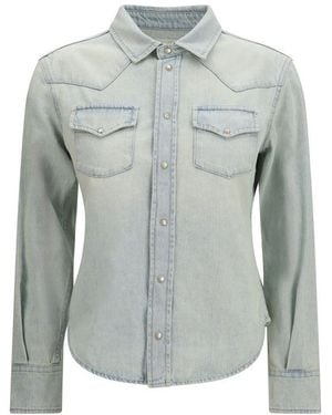 Jacob Cohen Blue Denim Shirt