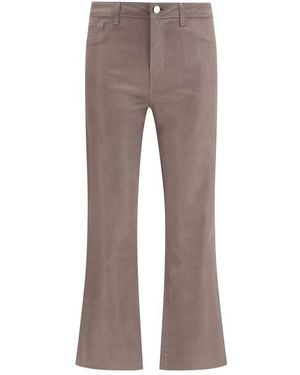 L'Agence Beige Cotton High - Grey