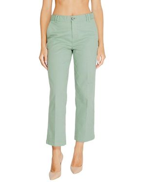 Street One Turquoise Cotton Jeans & Pant - Green