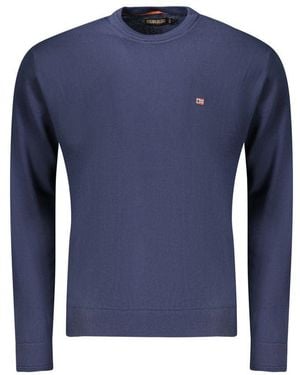 Napapijri Blue Cotton Men's Shirt