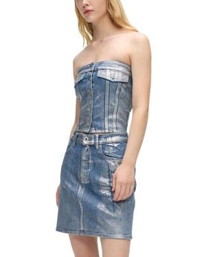 KARL LAGERFELD Cotton Top - Blue