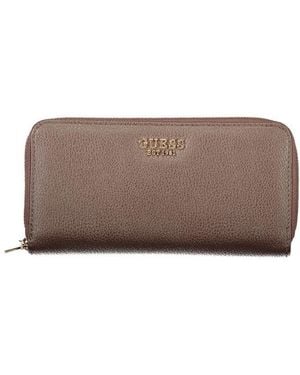 Guess Brown Polyethylene Wallet