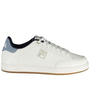 Fila White Polyester Athletic Trainers