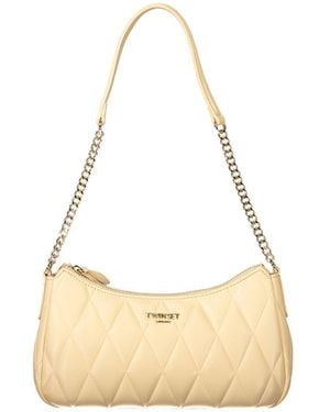 Twinset Rosa Poliuretano Bag - Natural
