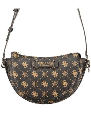 Guess Marrone Poliuretano Handbag - Brown
