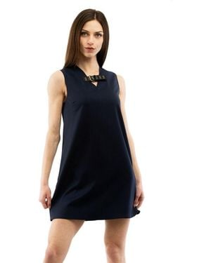 Moschino Blue Polyester Casual Dress - Black