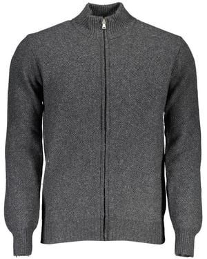North Sails Chic Full Zip Wool-Blend Cardigan - Grey
