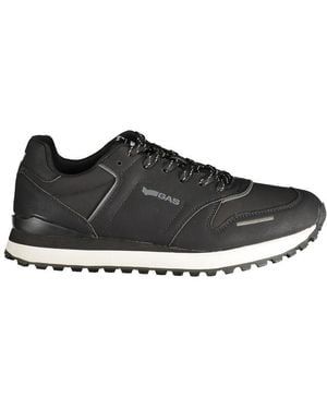 Gas Nero Polyurethane Men's Trainer - Black