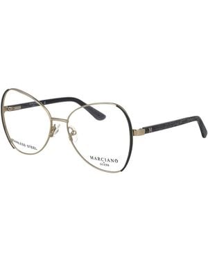 MARCIANO BY GUESS Gold Metal Glasses (frames) - Metallic