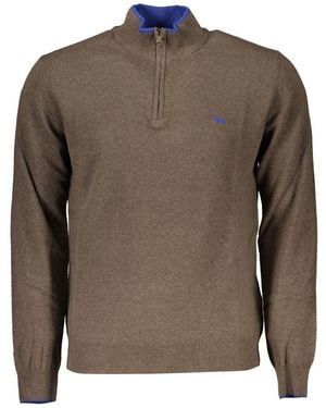 Harmont & Blaine Fabric Sweater - Brown