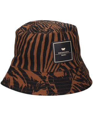 Max Mara Cotton Loretta Bucket Hat in Natural | Lyst