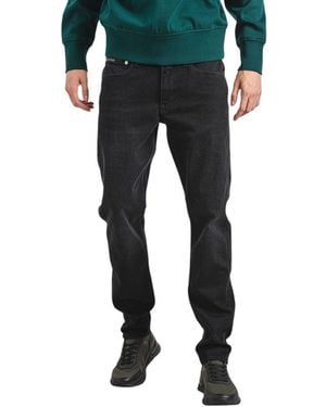 Calvin Klein Black Cotton Jeans & Pant