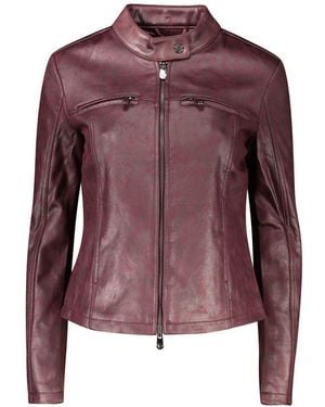 Desigual Viola Polyester Jacket - Purple