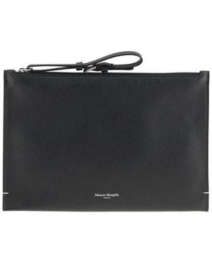 Margiela Leather Pouch - Black