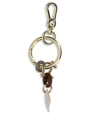 Benedetta Bruzziches Multicolour Metal Keychain - Metallic
