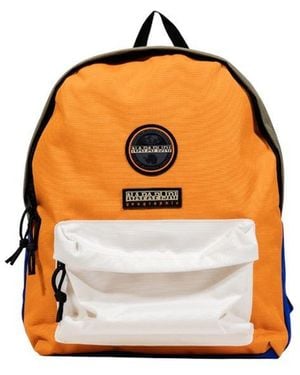 Napapijri Orange Textile Backpack