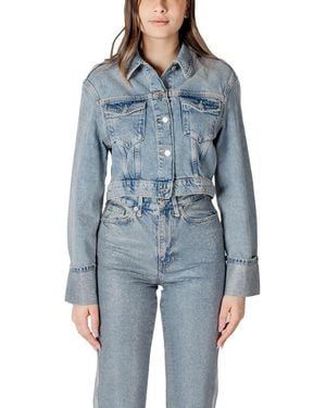 ONLY Organic Cotton Jackets & Coat - Blue