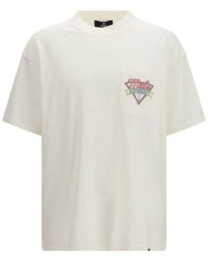 Represent White Cotton T