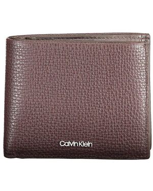 Calvin Klein Leather Wallet - Brown