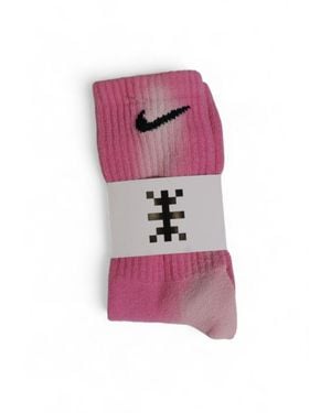 Nike Pink Cotton Socks